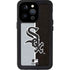 MLB Chicago White Sox Split iPhone 14 Pro Waterproof Case