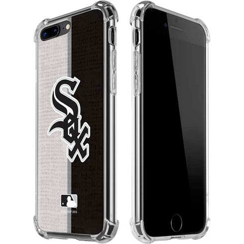 MLB Chicago White Sox Split iPhone 7/8 Plus Clear Case