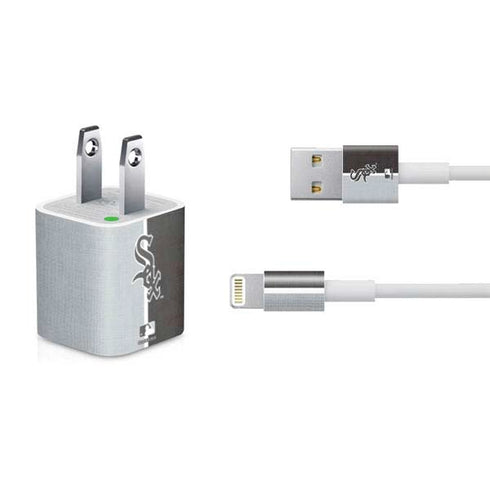 MLB Chicago White Sox Split iPhone Charger (5W USB) Skin