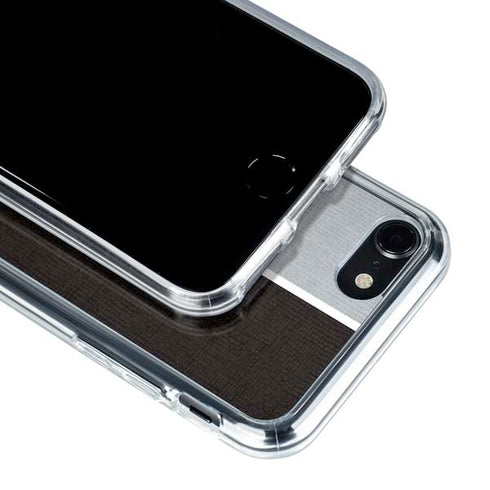 MLB Chicago White Sox Split iPhone SE (2nd & 3rd Gen) Clear Case