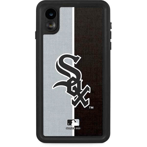 MLB Chicago White Sox Split iPhone XR Waterproof Case