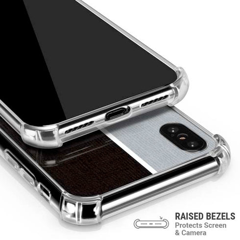 MLB Chicago White Sox Split iPhone XS Max Clear Case