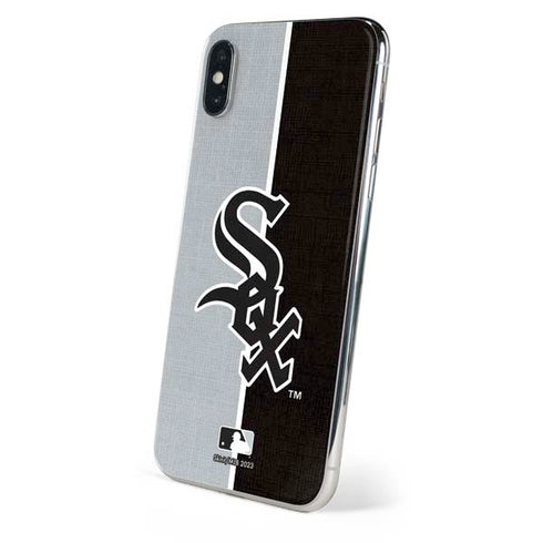 MLB Chicago White Sox Split iPhone XS Skin