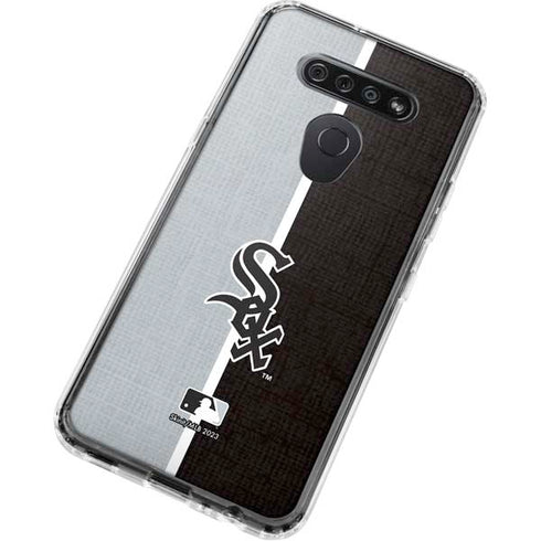 MLB Chicago White Sox Split LG K51/Q51 Clear Case