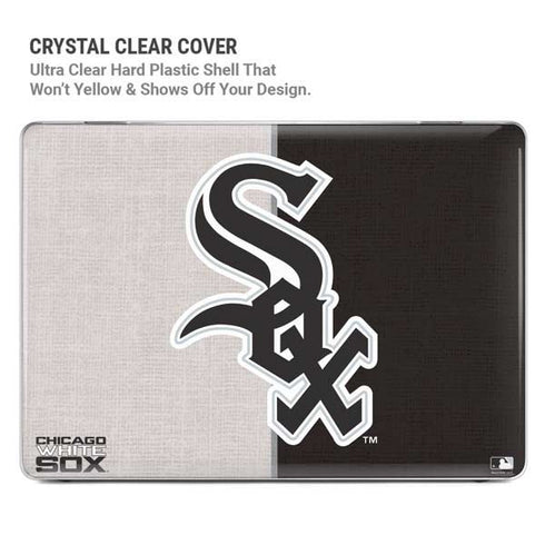 MLB Chicago White Sox Split MacBook Pro 15in (2016-19) Case plus Skin