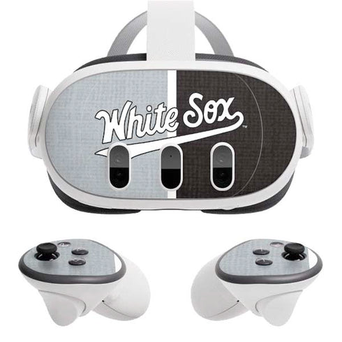 MLB Chicago White Sox Split Meta Quest 3 Skin
