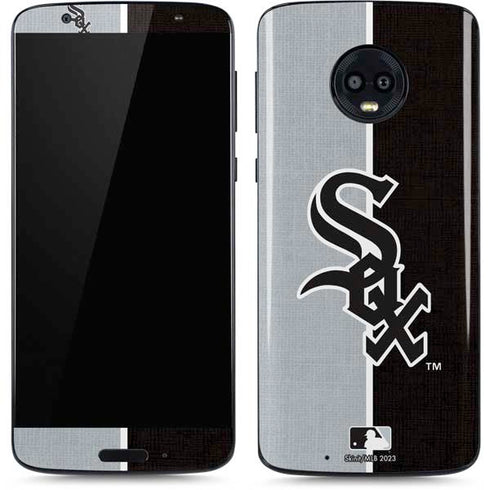 MLB Chicago White Sox Split Moto G6 Skin