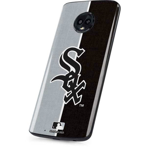 MLB Chicago White Sox Split Moto G6 Skin