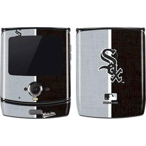 MLB Chicago White Sox Split Motorola RAZR Skin