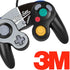 MLB Chicago White Sox Split Nintendo GameCube Controller Skin