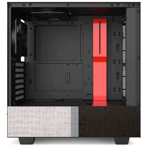 MLB Chicago White Sox Split NZXT H510 Compact ATX Mid-Tower Case Skin