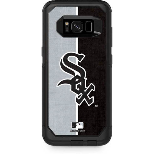 MLB Chicago White Sox Split Otterbox Commuter Galaxy Skin