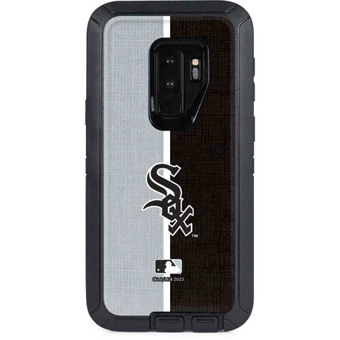 MLB Chicago White Sox Split Otterbox Defender Galaxy Skin