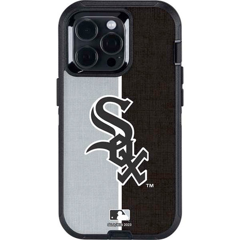 MLB Chicago White Sox Split Otterbox Defender iPhone Skin