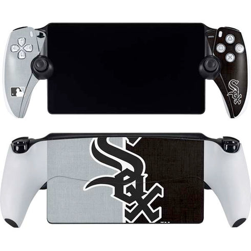 MLB Chicago White Sox Split PlayStation Portal Remote Player Skin