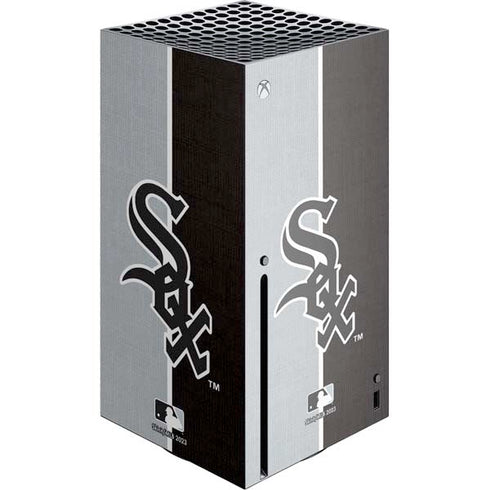MLB Chicago White Sox Split Xbox Series X Console Skin