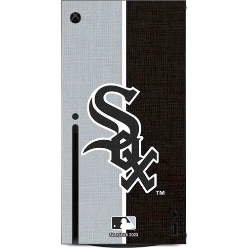 MLB Chicago White Sox Split Xbox Series X Console Skin
