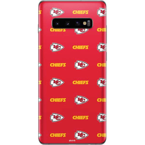 NFL Kansas City Chiefs Blitz Series Galaxy S10 Plus Skin