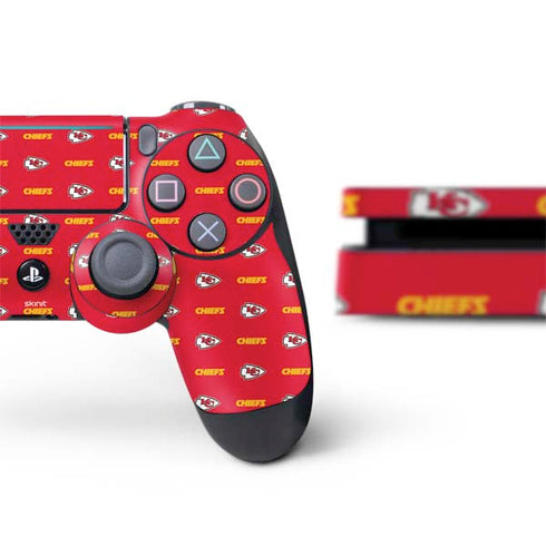 NFL Kansas City Chiefs Blitz Series PS4 Slim Bundle Skin