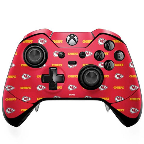 NFL Kansas City Chiefs Blitz Series Xbox One Elite Controller Skin