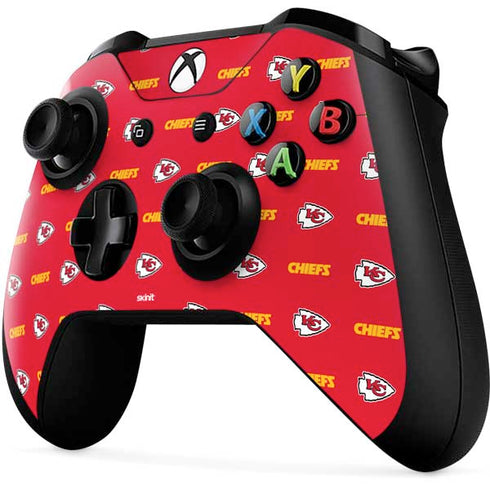NFL Kansas City Chiefs Blitz Series Xbox One X Controller Skin