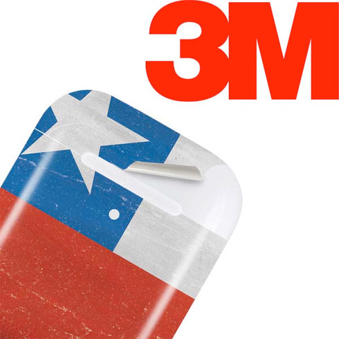 Chile Flag Distressed Apple AirPods Skin