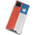 Chile Flag Distressed Galaxy A12 Clear Case