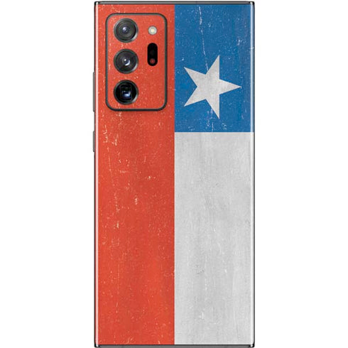 Chile Flag Distressed Galaxy Note20 Ultra 5G Skin