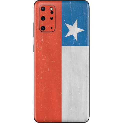 Chile Flag Distressed Galaxy S20 Plus Skin