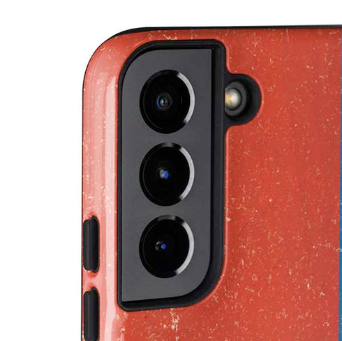 Chile Flag Distressed Galaxy S22 Plus Pro Case