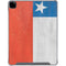 Chile Flag Distressed iPad Pro 12.9in (2020) Clear Case