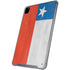 Chile Flag Distressed iPad Pro 12.9in (2020) Clear Case