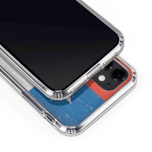 Chile Flag Distressed iPhone 11 Clear Case