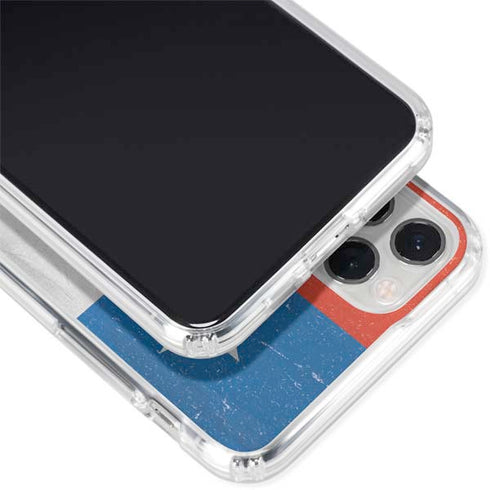Chile Flag Distressed iPhone 11 Pro Clear Case