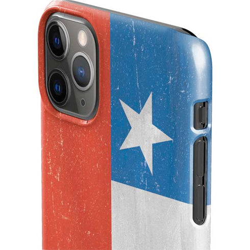 Chile Flag Distressed iPhone 11 Pro Max Lite Case