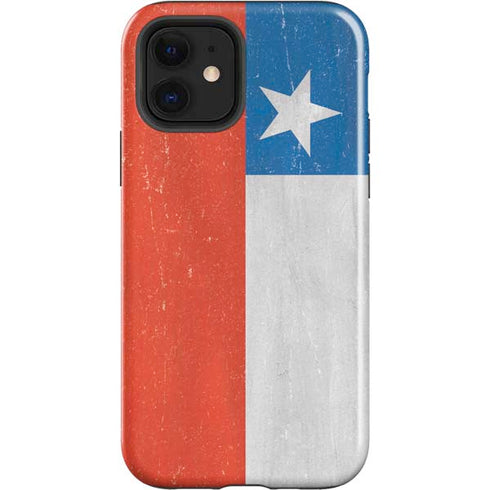 Chile Flag Distressed iPhone 12 Impact Case