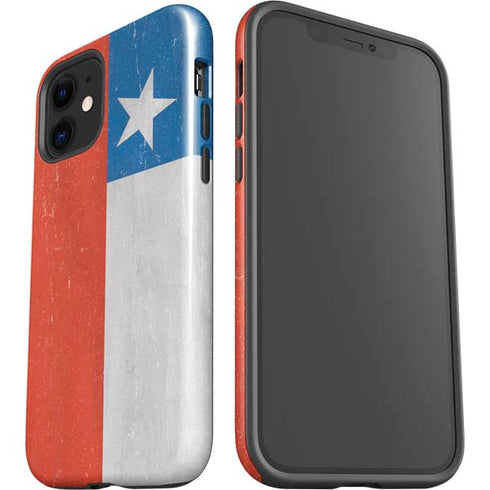 Chile Flag Distressed iPhone 12 Impact Case