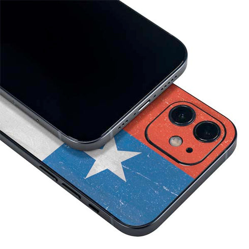 Chile Flag Distressed iPhone 12 Mini Skin