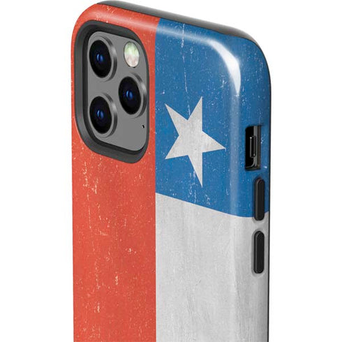 Chile Flag Distressed iPhone 12 Pro Impact Case