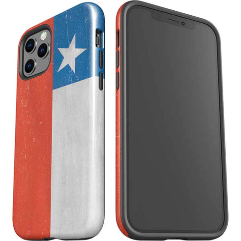 Chile Flag Distressed iPhone 12 Pro Max Impact Case