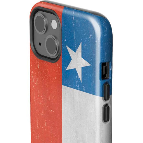 Chile Flag Distressed iPhone 13 Impact Case