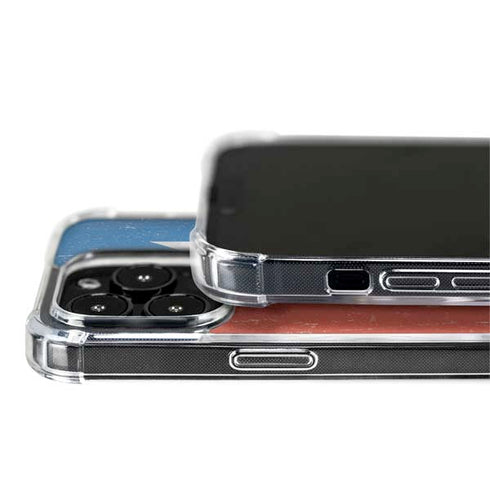 Chile Flag Distressed iPhone 14 Pro MagSafe Case