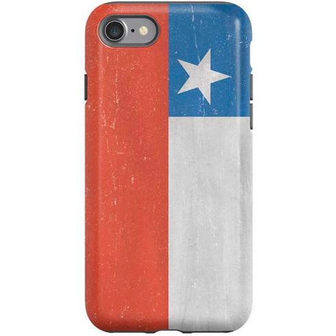 Chile Flag Distressed iPhone SE (2nd & 3rd Gen) Pro Case