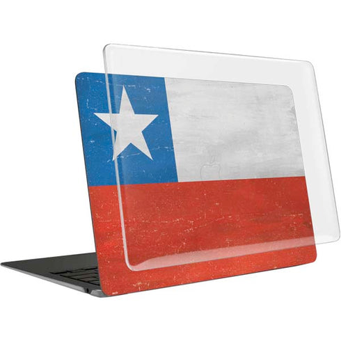 Chile Flag Distressed MacBook Air 13in M1 (2021) Case plus Skin