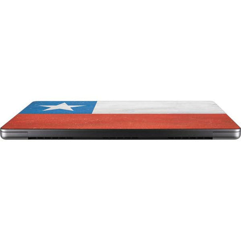 Chile Flag Distressed MacBook Pro 14in (2021-24) Skin