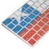 Chile Flag Distressed Magic Keyboard Skin