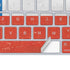Chile Flag Distressed Magic Keyboard Skin