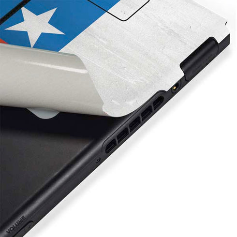Chile Flag Distressed Nintendo Switch Bundle Skin