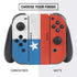 Chile Flag Distressed Nintendo Switch Bundle Skin