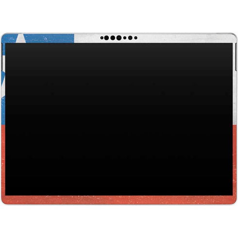 Chile Flag Distressed Surface Pro 9 Skin